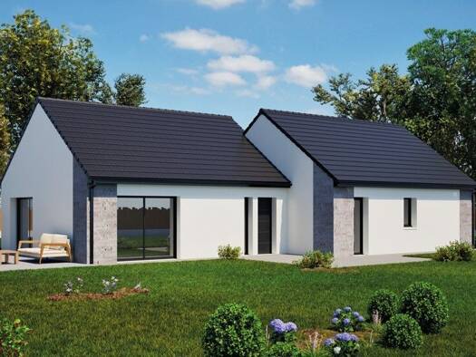 Terrain avec maison neuve à vendre 263 900 € 4 pièces 3 chambres 111 m² 1 100 m² de terrain Laigneville 60290