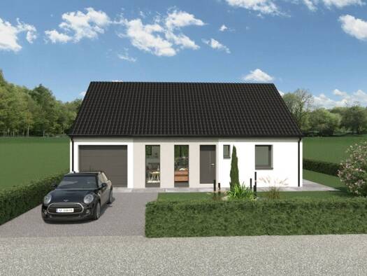 Terrain avec maison neuve à vendre 215 000 € 5 pièces 2 chambres 85 m² 450 m² de terrain Audruicq 62370
