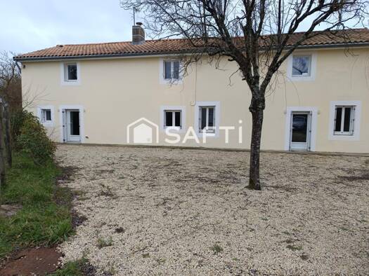 Maison à vendre 199 000 € 5 pièces 3 chambres 190 m² 7 000 m² de terrain Voulmentin 79150