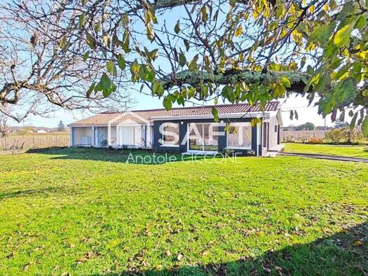 Maison à vendre 286 500 € 4 pièces 3 chambres 120 m² 1 165 m² de terrain Budos 33720