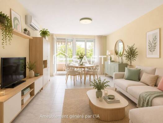 Appartement à vendre 155 000 € 4 pièces 3 chambres 82 m² Étage 2/4 Frange Verte-Commanderie Échirolles 38130