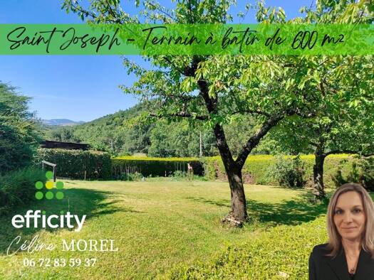 Terrain constructible à vendre 130 000 € 600 m² de terrain Saint-Joseph 42800