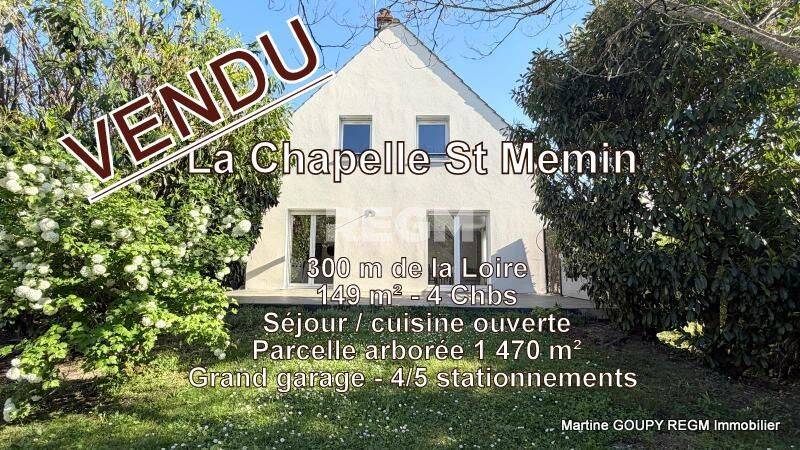 Maison 5 pièces 149 m² · à La Chapelle-Saint-Mesmin · 149 m² · 358 000 €