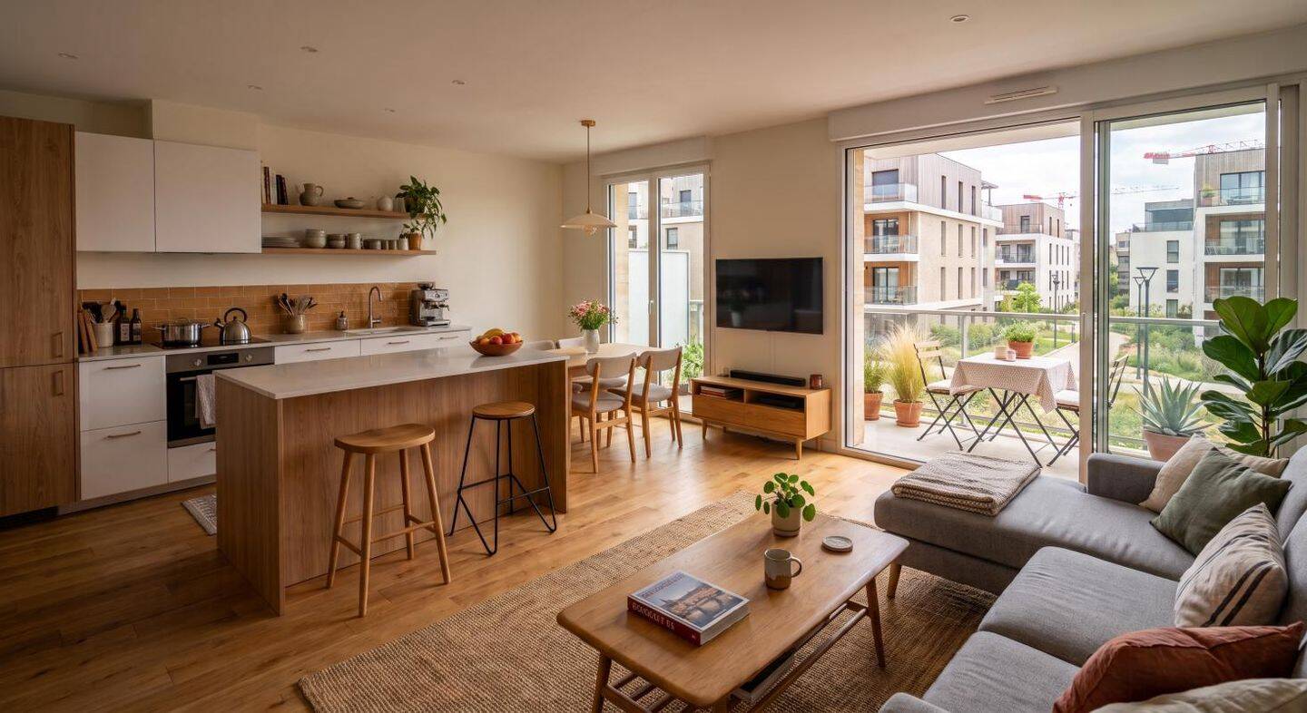 Appartement 3 pièces 60 m² · à Bordeaux · 60 m² · 304 000 €