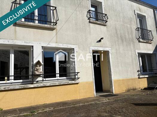 Maison à vendre 137 500 € 3 pièces 2 chambres 126 m² 730 m² de terrain Torcé-Viviers-en-Charnie 53270