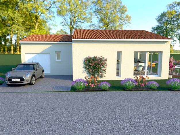 Terrain avec maison neuve à vendre 226 800 € 4 pièces 3 chambres 80 m² 328 m² de terrain Lespignan 34710