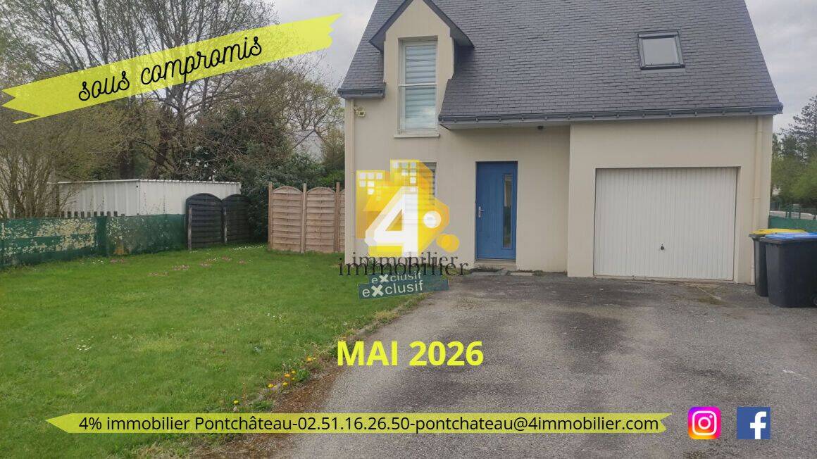 Maison 5 pièces 77 m² · à Besné · 77 m² · 238 625 €