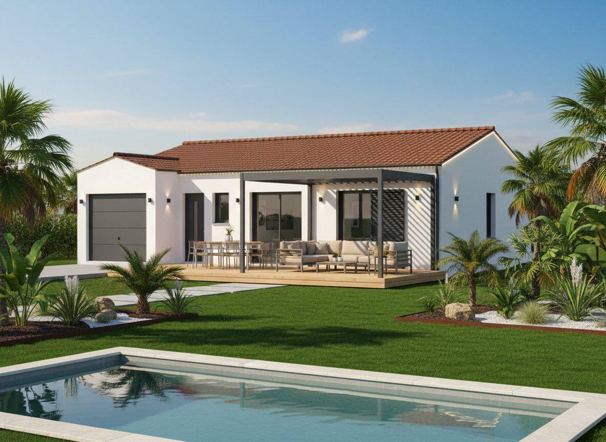 Maison 4 pièces 77 m² · à Montpellier-de-Médillan · 76,6 m² · 183 500 €