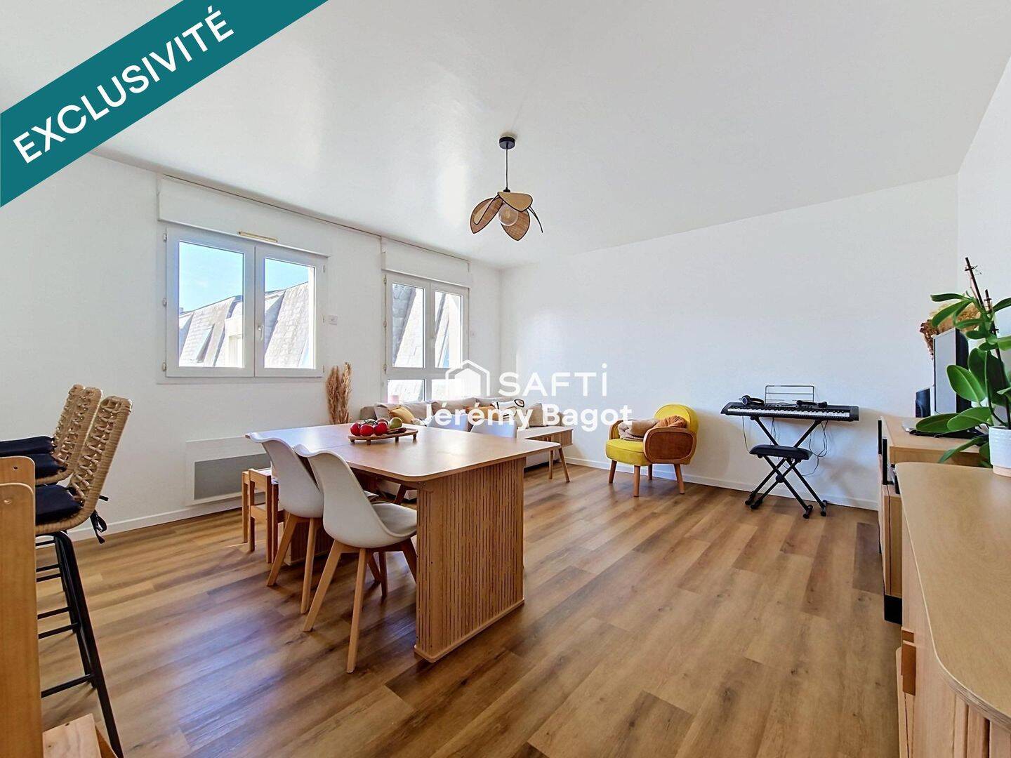 Appartement 3 pièces 66 m² · à Tours · 66 m² · 270 000 €