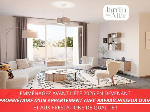 Appartement à vendre - neuf 199 571 € 2 pièces 1 chambre 48,7 m² dès le 30/06/2026 Le Pilon Blanc Salon-de-Provence 13300