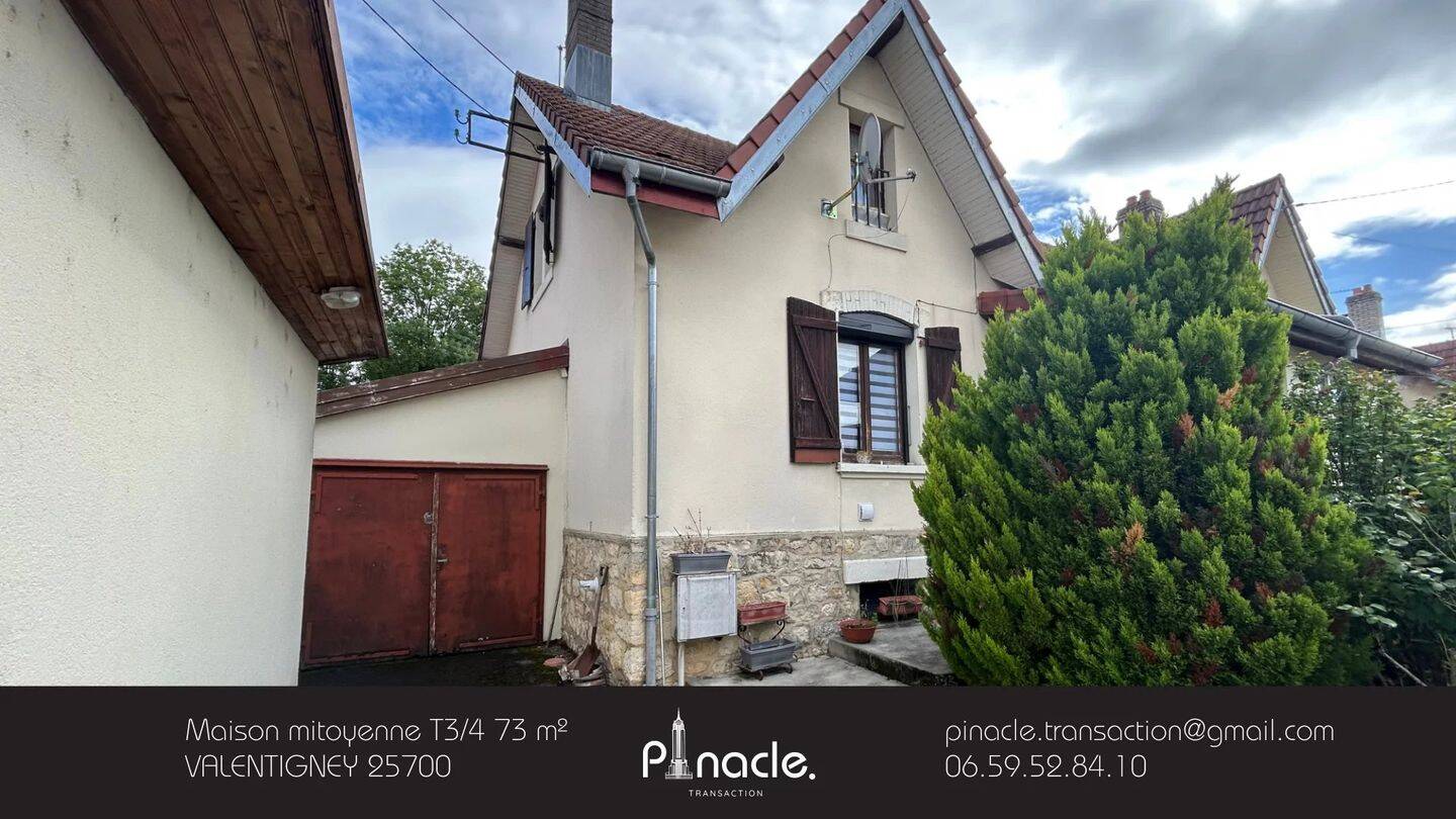 Maison 4 pièces 73 m² · à Valentigney · 73 m² · 76 000 €