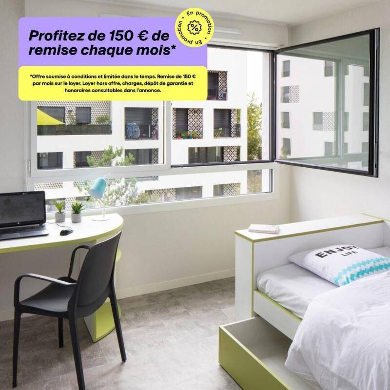 Appartement 1 pièce 21 m² · à Bègles · 21 m² · 691 €/mois