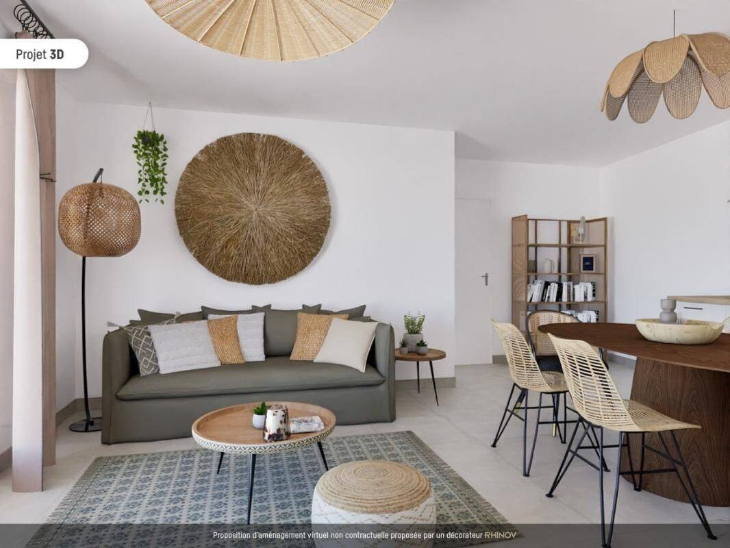 Appartement 3 pièces 59 m² · à Marseille 8ème Arrondissement · 59 m² · 1 112 €