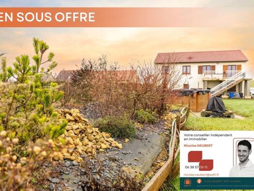 Maison à vendre 278 000 € 5 pièces 4 chambres 103 m² 960 m² de terrain Tucquegnieux 54640