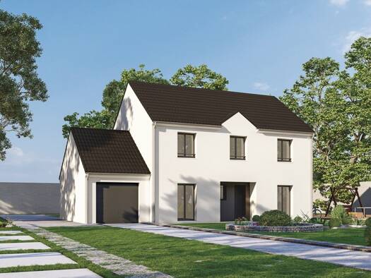 Terrain avec maison neuve à vendre 398 900 € 6 pièces 5 chambres 151 m² 350 m² de terrain L'Aunette Ris-Orangis 91130