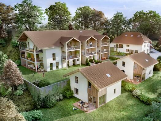 Appartement à vendre - neuf 229 900 € 2 pièces 1 chambre 42,2 m² dès le 31/12/2027 Viuz-la-Chiésaz 74540