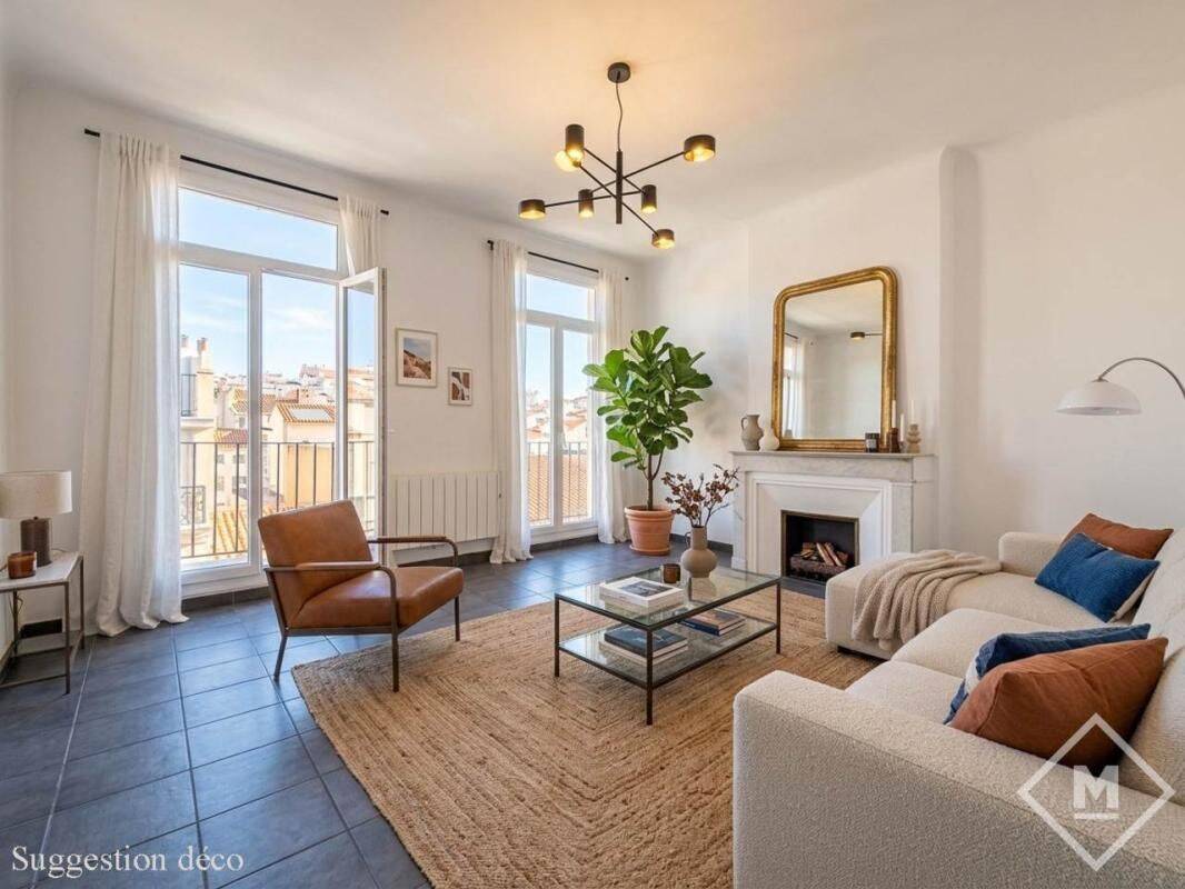 Appartement 3 pièces 62 m² · à Marseille 6ème Arrondissement · 62 m² · 299 000 €