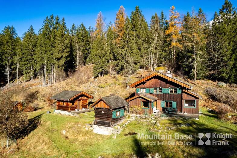Chalet à vendre 1 850 000 € 3 pièces 3 chambres 110 m² 30 281 m² de terrain Les Houches 74310