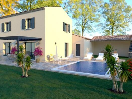 Terrain avec maison neuve à vendre 363 000 € 4 pièces 3 chambres 88 m² 410 m² de terrain Centre Ancien Pertuis 84120