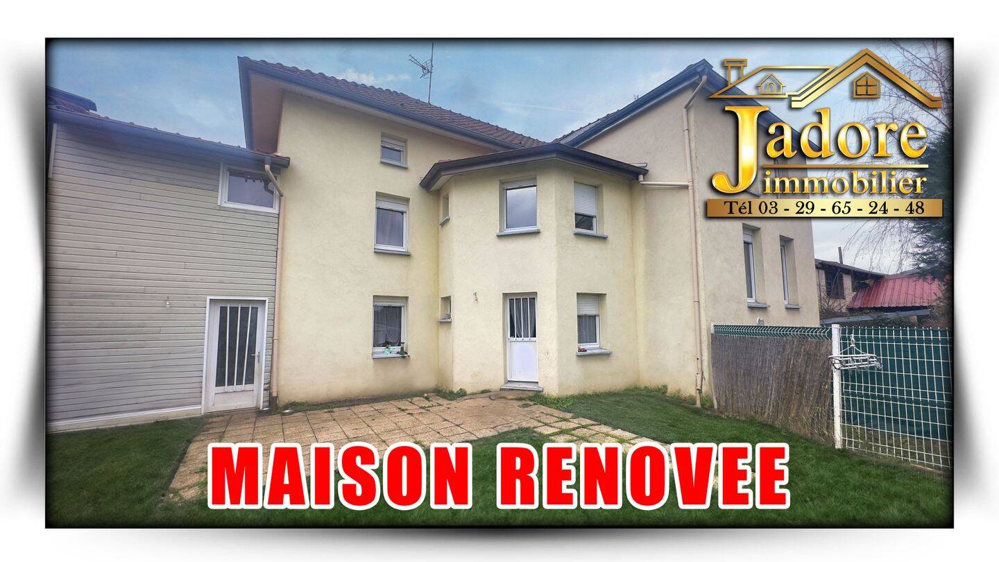 Maison 5 pièces 90 m² · à Rambervillers · 90,5 m² · 133 000 €