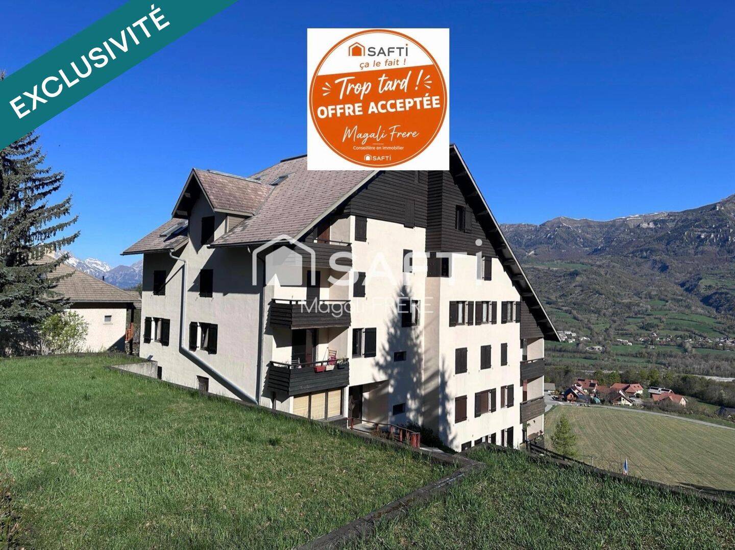 Appartement 3 pièces 61 m² · à Saint-Léger-les-Mélèzes · 61 m² · 154 000 €