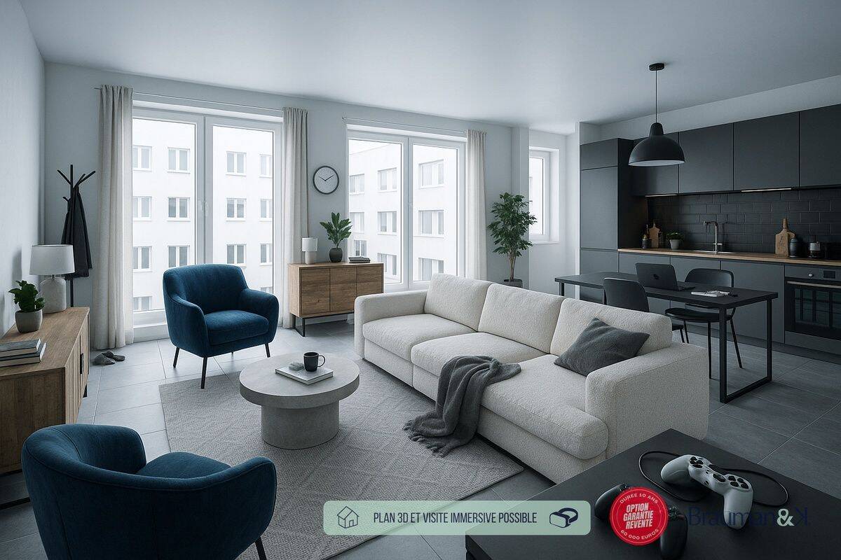 Appartement 4 pièces 100 m² · à Rennes · 100 m² · 408 000 €