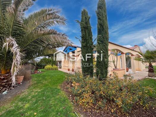 Maison de plain-pied à vendre 395 000 € 7 pièces 5 chambres 192 m² 1 180 m² de terrain La Chapelle-Saint-Laurent 79430