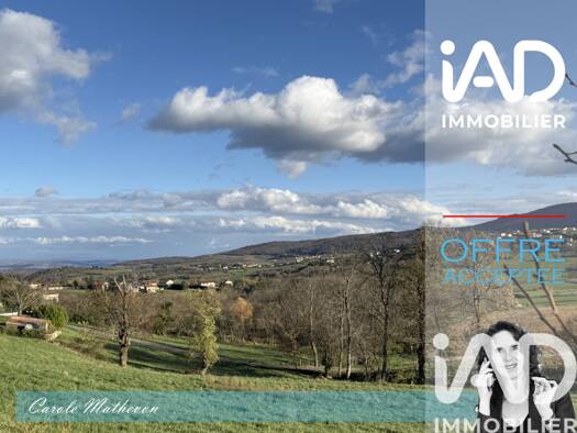 Terrain constructible à vendre 92 000 € 1 428 m² de terrain Saint-Appolinard 42520