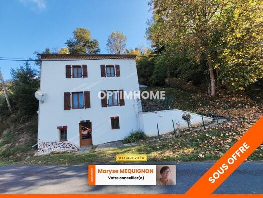 Maison à vendre 48 000 € 3 pièces 2 chambres 45 m² 220 m² de terrain Auzelles 63590