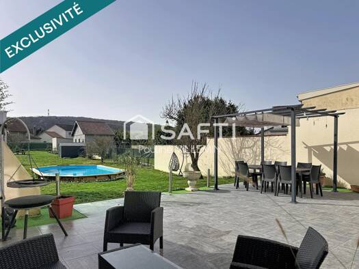 Maison à vendre 315 000 € 6 pièces 4 chambres 146 m² 870 m² de terrain Flavigny-sur-Moselle 54630