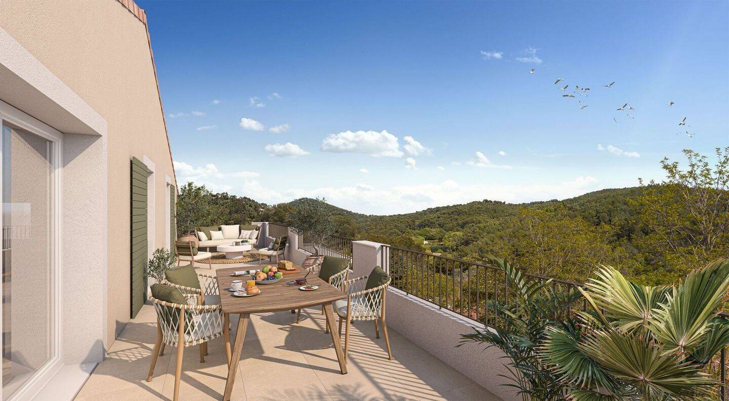 Appartement 3 pièces 58 m² · à Rognes · 57,6 m² · 274 000 €