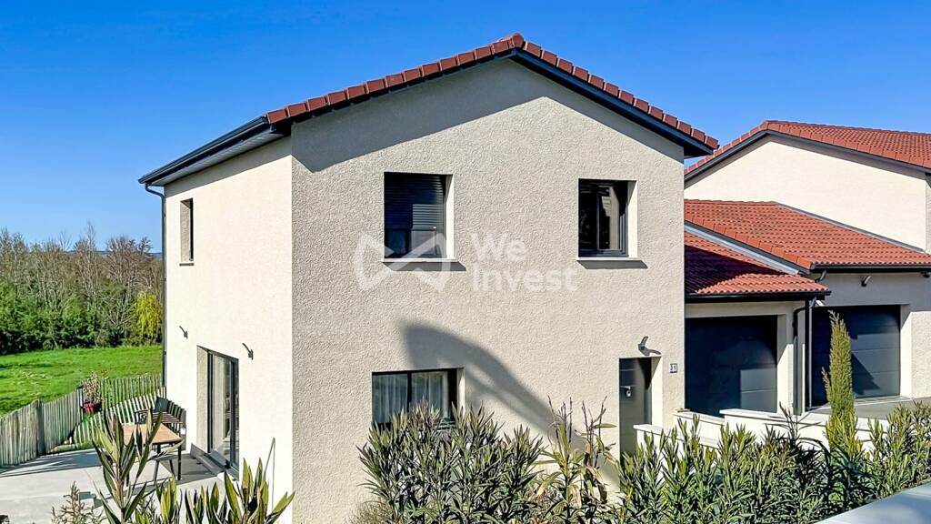 Villa à louer 1 150 € 4 pièces 1 chambre 101,3 m² 400 m² de terrain Moras-en-Valloire 26210