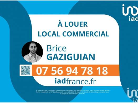 Boutique à louer 2 600 € 390 m² de surface de vente Bayard Gap 05000