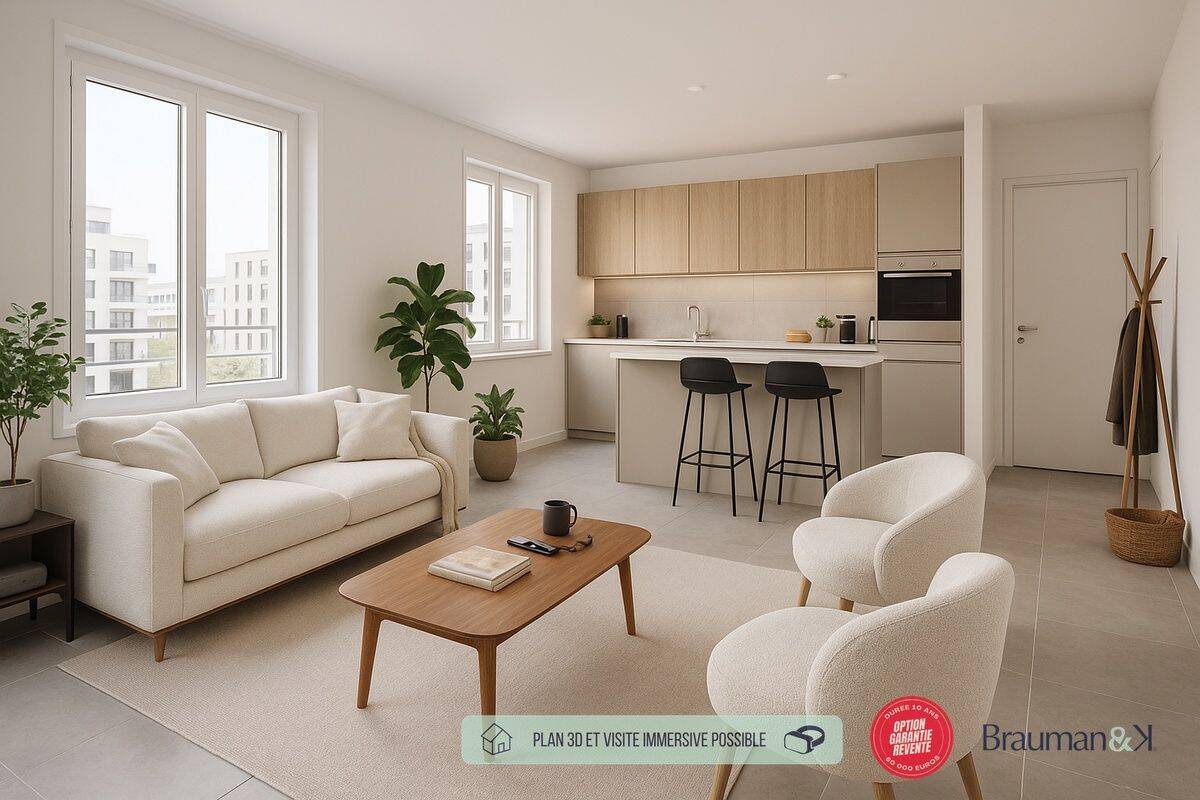 Appartement 3 pièces 65 m² · à Illkirch-Graffenstaden · 65 m² · 337 000 €