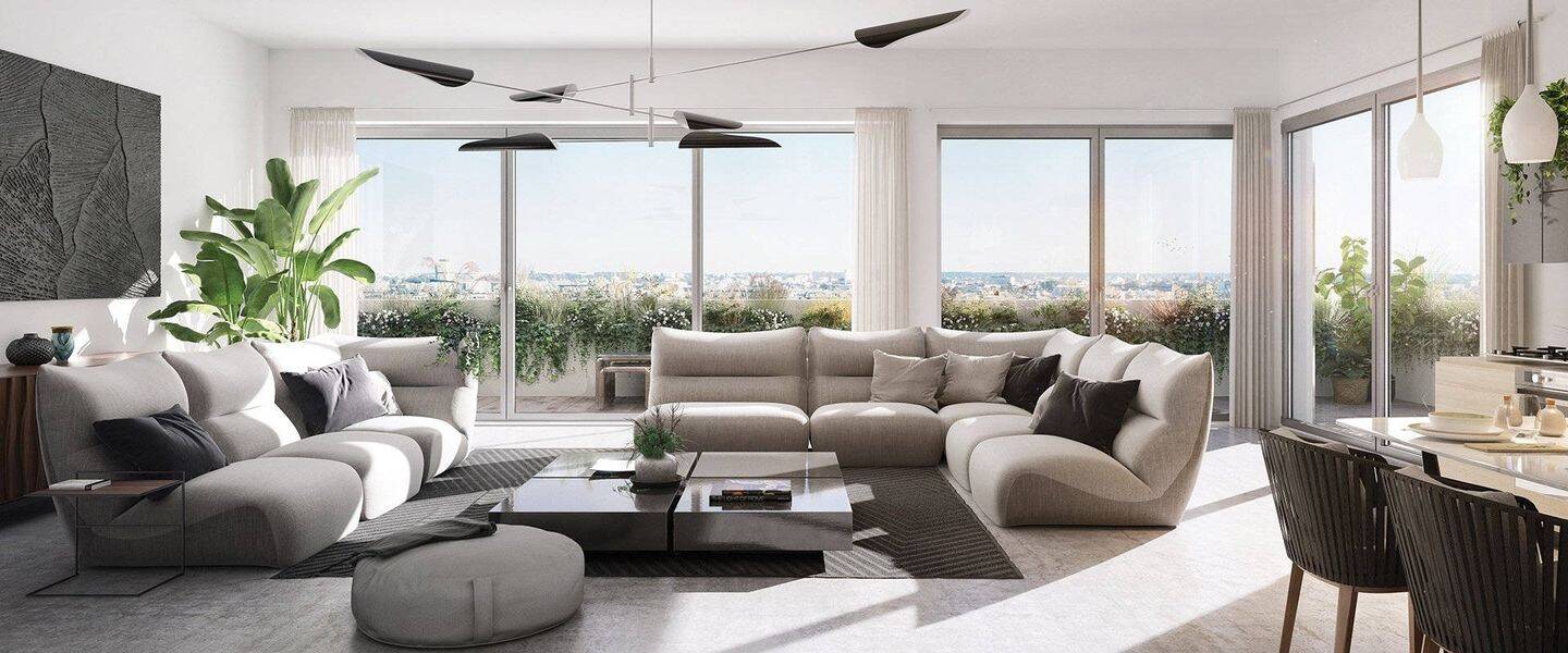 Appartement 4 pièces 97 m² · à Saint-Ouen-sur-Seine · 97 m² · 586 000 €