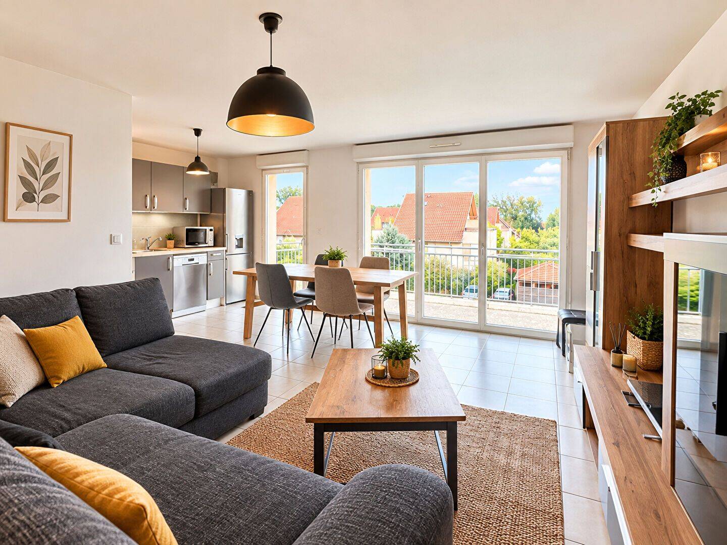 Appartement 3 pièces 65 m² · à Gertwiller · 65,4 m² · 850 €/mois