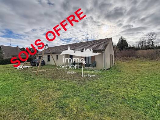 Maison de plain-pied à vendre 155 000 € 5 pièces 4 chambres 100,6 m² 870 m² de terrain Mirecourt 88500