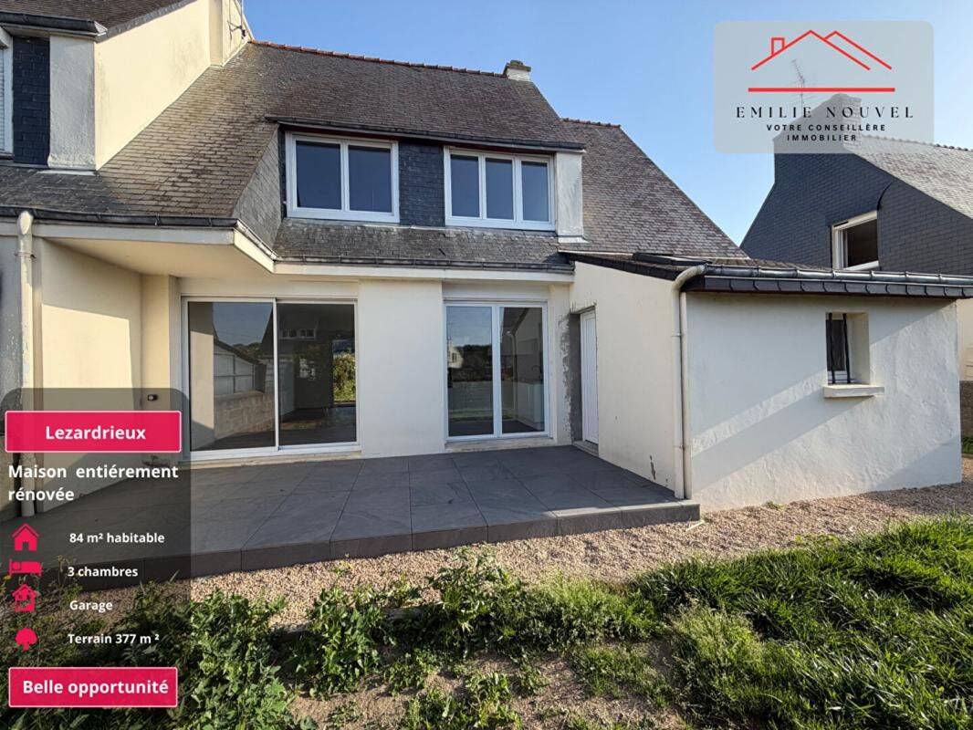 Maison 4 pièces 85 m² · à Lézardrieux · 84,5 m² · 305 000 €