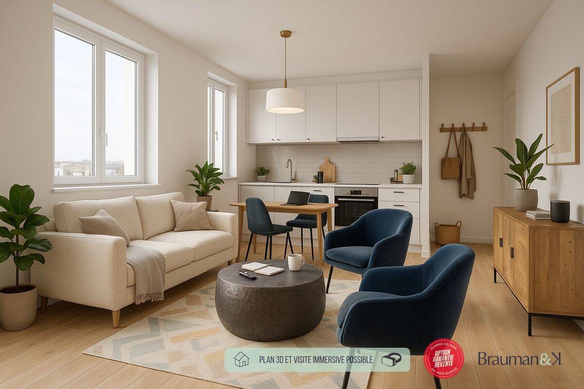 Appartement 1 pièce 30 m² · à Dole · 30 m² · 148 683 €