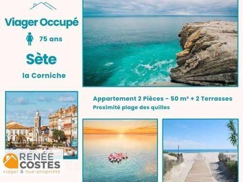 Appartement 2 pièces 50 m² · à Sète · 50 m² · 57 950 €