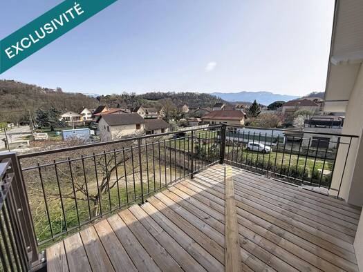 Appartement à vendre 220 000 € 4 pièces 3 chambres 72 m² Étage 2/2 Renage 38140