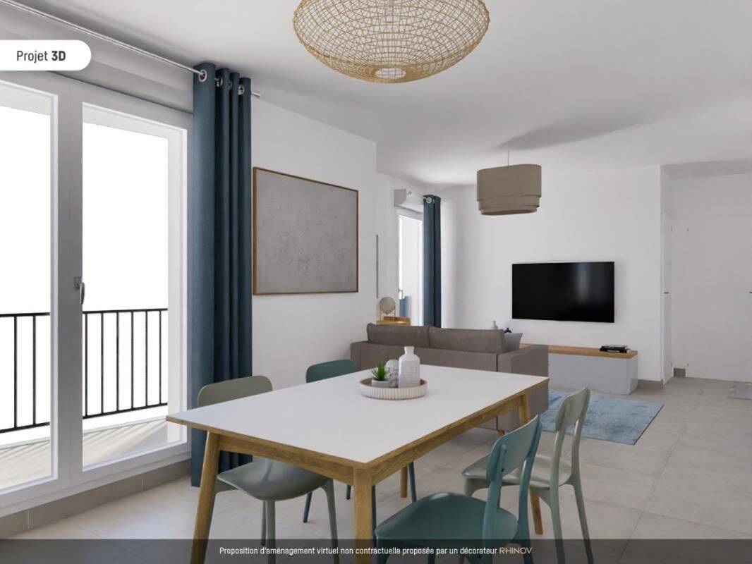 Appartement 2 pièces 45 m² · à Marseille 8ème Arrondissement · 45 m² · 864 €/mois