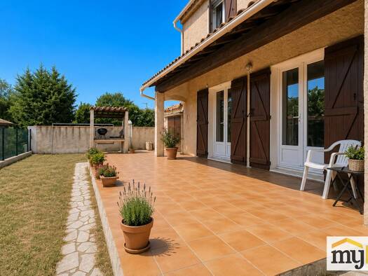 Maison à vendre 385 000 € 5 pièces 4 chambres 136 m² 525 m² de terrain Paradis Saint Roch Martigues 13500