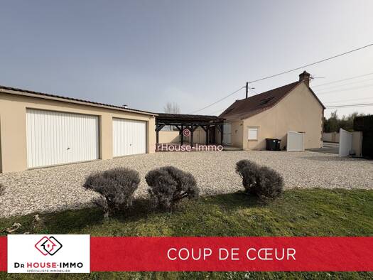 Maison à vendre 188 000 € 4 pièces 3 chambres 119 m² 1 166 m² de terrain Arrabloy la Bosserie Gien 45500