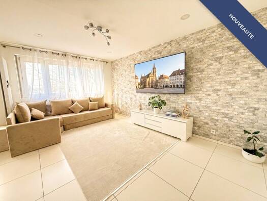 Appartement à vendre 101 000 € 4 pièces 3 chambres 72 m² Étage 2/4 Bourtzwiller Centre Ouest Mulhouse 68200