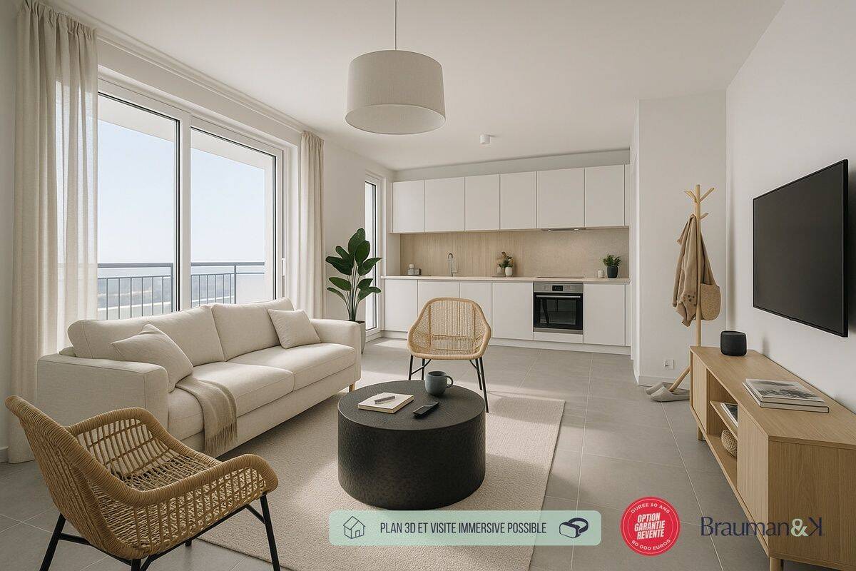 Appartement 2 pièces 44 m² · à Bordeaux · 44 m² · 211 500 €