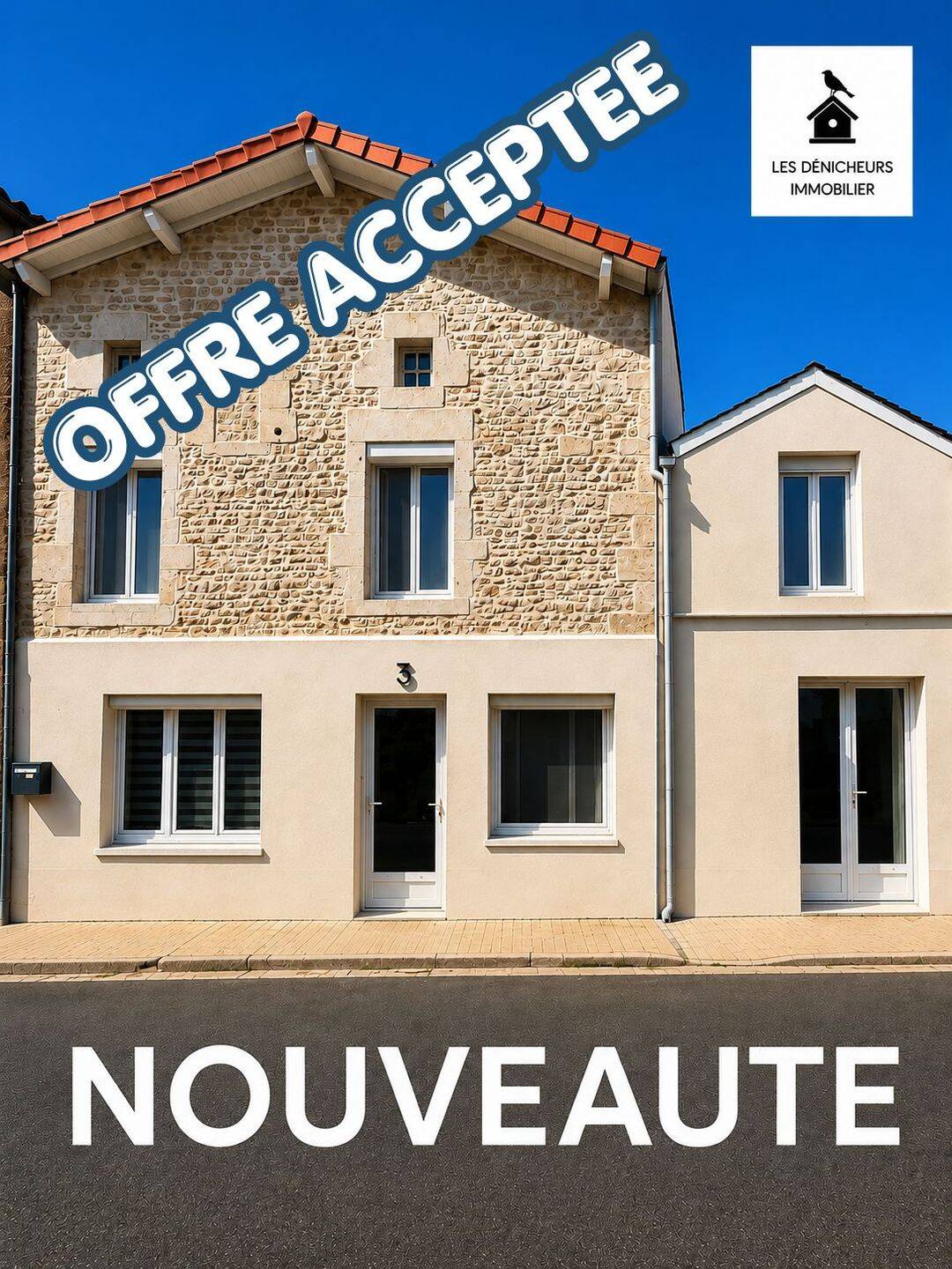 Maison 6 pièces 126 m² · à Brioux-sur-Boutonne · 126 m² · 104 000 €
