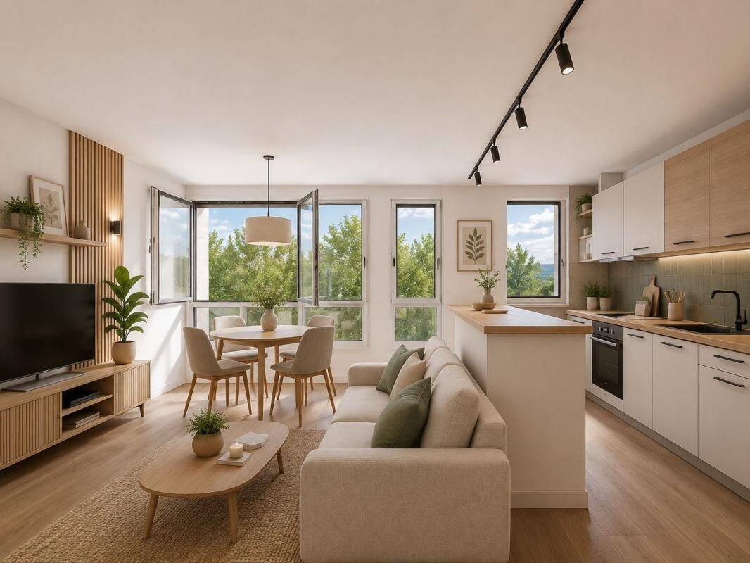 Appartement 3 pièces 55 m² · à Meudon · 55,4 m² · 199 000 €