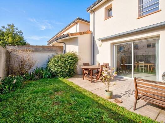 Maison à vendre 365 000 € 4 pièces 3 chambres 80 m² 40 m² de terrain Barrière-de-Paris Toulouse 31200