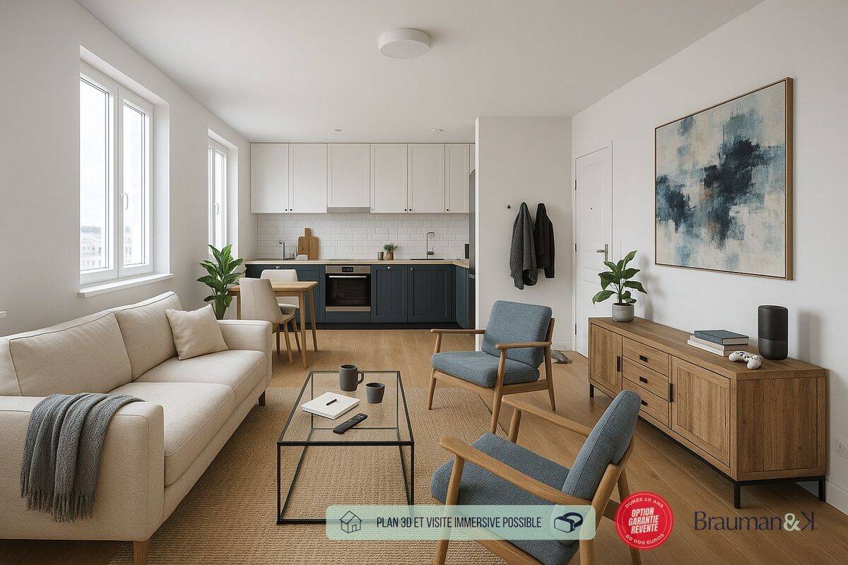 Appartement 2 pièces 47 m² · à Le Barp · 47 m² · 198 000 €